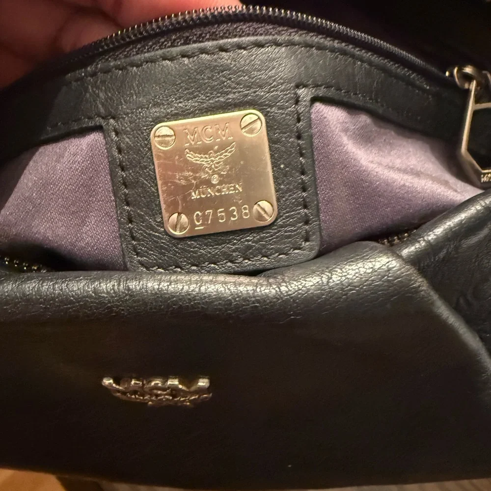 MCM Black Leather Crossbody - Picture 5 of 14